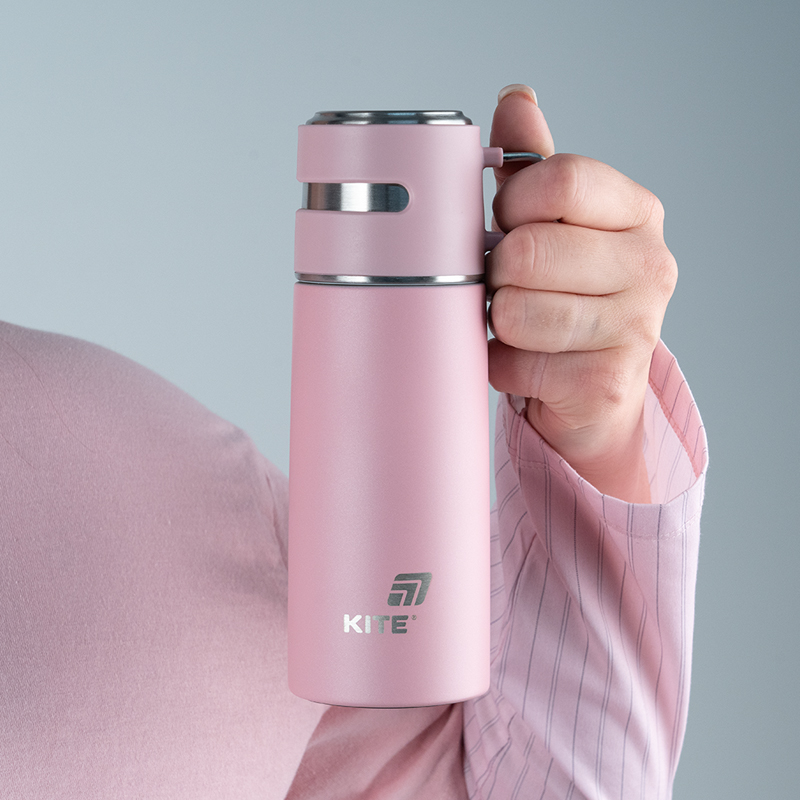 Термос, 350 мл, розовый (K25-1223-3) Kite - фото 5