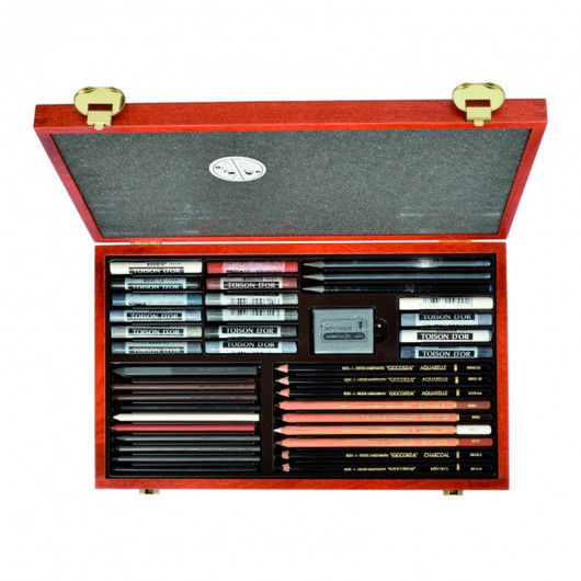 Набор художника Gioconda 8895, 39 предметов, деревянный пенал Koh-i-noor - фото 3