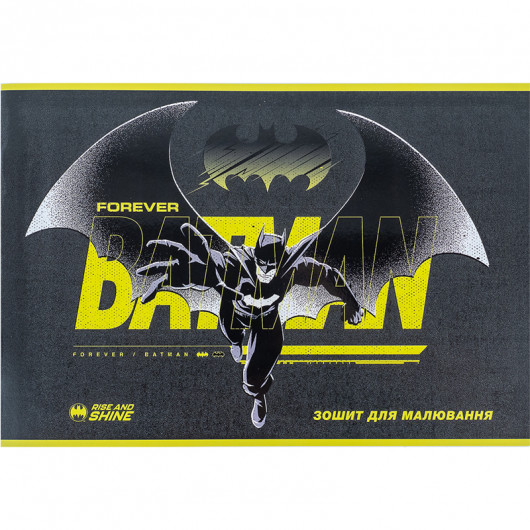 Тетрадь для рисования, 24л., скоба, гибр. лак + УФ лак, «DC Comics» Kite - фото 9