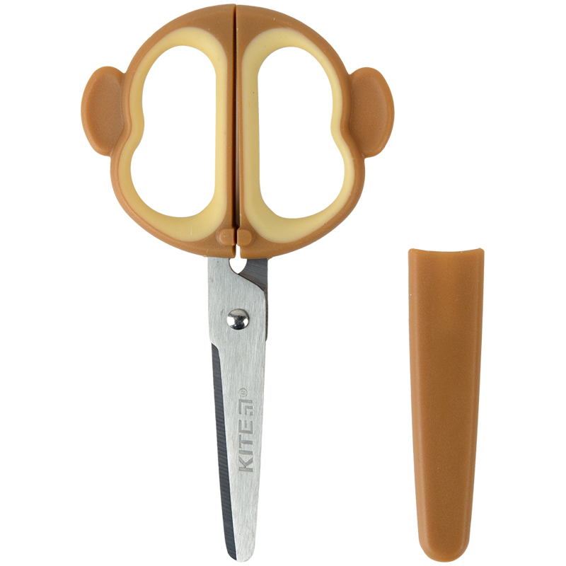 Ножиці  дитячі в футлярі, 13см Monkey Kite — фото 2