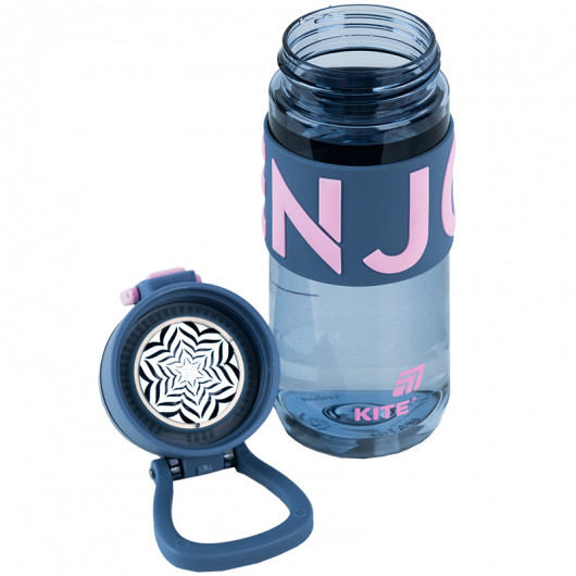 Пляшечка для води, 550 мл, сіро-рожева (K25-1232-2) Kite — фото 6