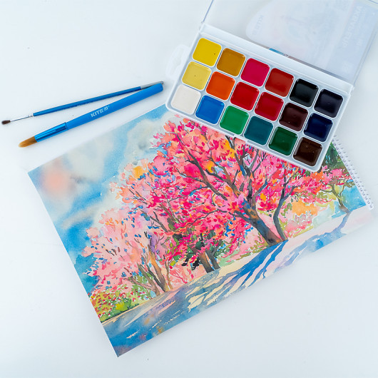 Фарби акварельні, 18 кол. Classic (K-066) Kite — фото 3