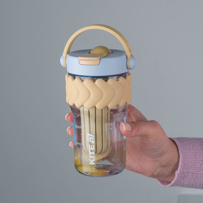 Стакан для воды, 700 мл, бежево-голубой Kite - фото 7