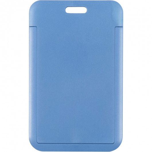 Бейдж-слайдер вертикальный 54*85мм., ABS пластик, син. Axent - фото 4