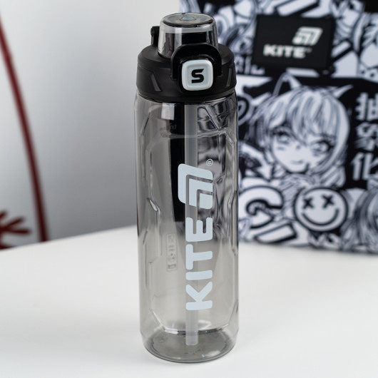 Бутылочка для воды, 800 мл, черная (K25-1211-1) Kite - фото 6