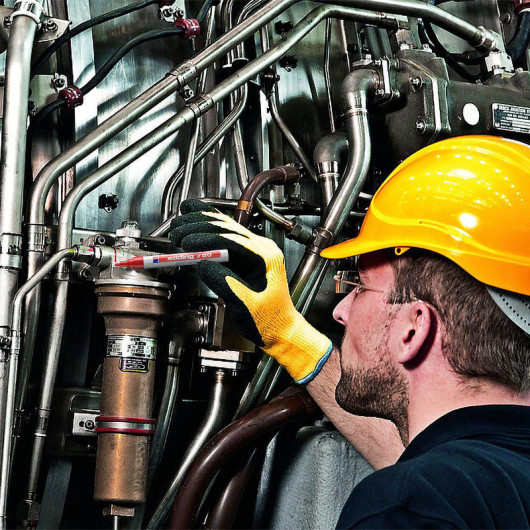 Маркер термостойкий лаковый, для любых поверхностей Paint e-750 2-4мм., круглый, золот. Edding - фото 3