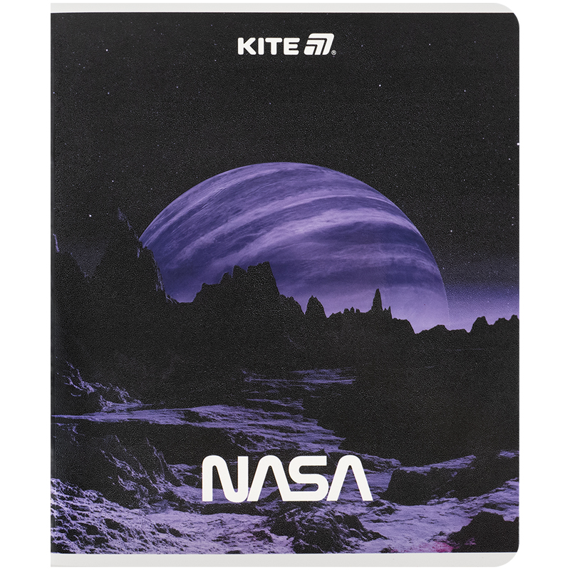 Зошит 24 арк., кл., гібр. лак + УФ лак, NASA (NS25-238) Kite — фото 8