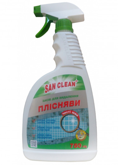 Средство для выведения плесени 750мл., с распылителем СанКлин - фото 2