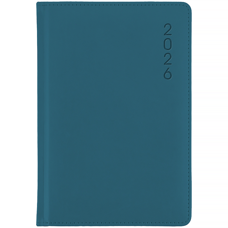 Ежедневник 2026 Classic Palermo, 145*210, слп/т синий Axent - фото 3