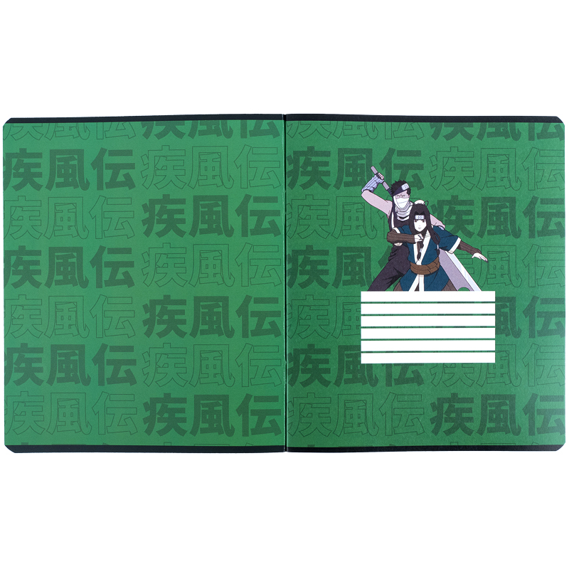 Тетрадь 24 лист.,лин., гибр. лак + УФ лак, Naruto Shippuden (NR24-239) Kite - фото 20