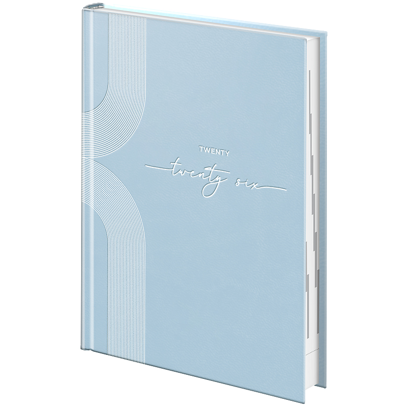 Щоденник 2026 Стандарт Torino Trend, блакитний Brunnen — фото 3