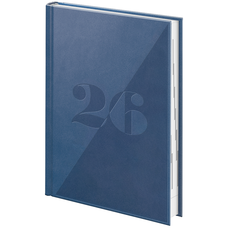 Ежедневник 2026 Стандарт Torino Trend, синий Brunnen - фото 3