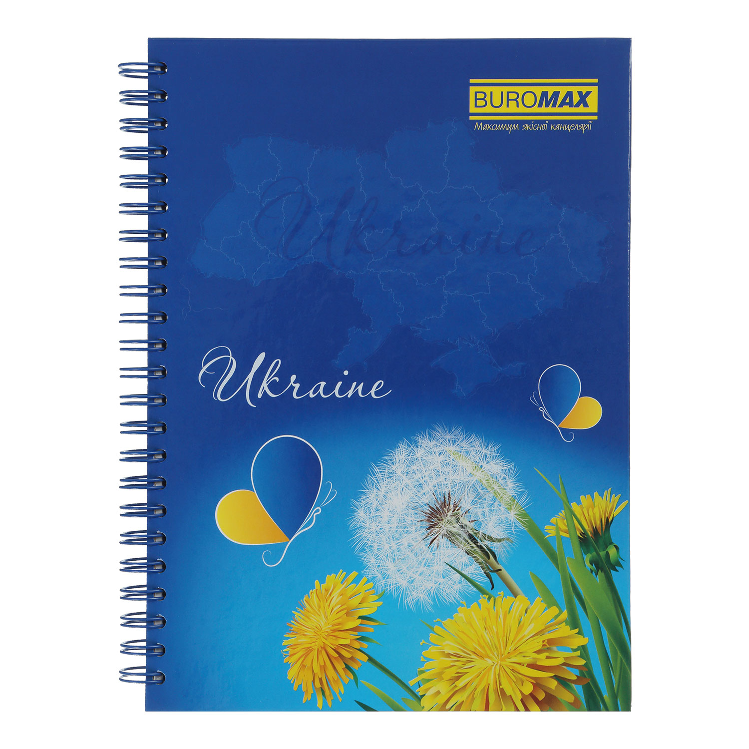 Зошит на спіралі А5, 96арк., клітинка, 