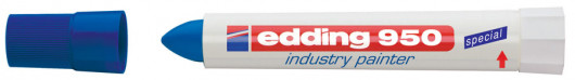 Маркер для промышленной графики 950, круглое острие 10мм., син. Edding - фото 5