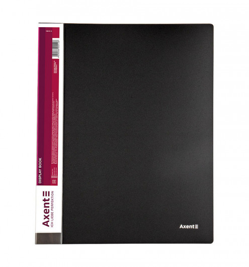 Папка на 20 файлов, черн. Axent - фото 6