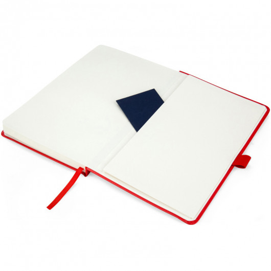 Книга записная Partner А5 (125*195мм.), 96л., линовка - точка, красн. Axent - фото 8