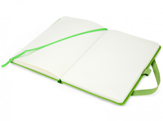 Книга записная Partner А5 (125*195мм.), 96л., линовка - точка, салат. Axent - фото 8