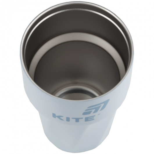 Термокружка  450 мл, сіро-блакитна Kite — фото 5