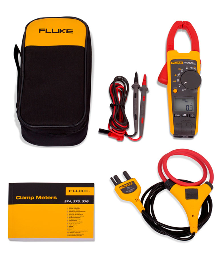 Струмовимірювальні кліщі FLUKE 376, до1000А FLUKE - фото 4