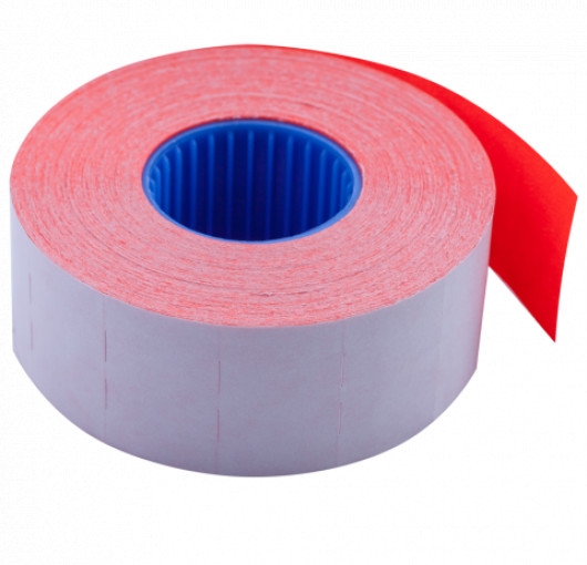 Этикет-лента 26*16мм., прямоугольная, внутренняя намотка, 1000шт./рул., 10рул/уп., красн. BuroMax - фото 3