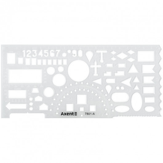 Линейка-трафарет 