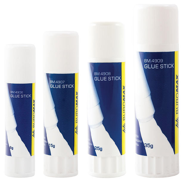 Клей-карандаш PVP, 8г. BuroMax - фото 4