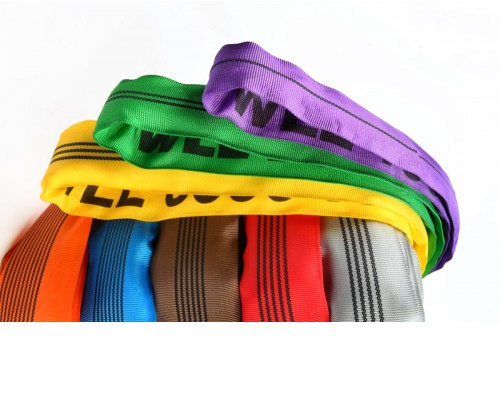 Строп текстильный кольцевой круглопрядный 8,0т., длина 4м. СТКК Украина - фото 3