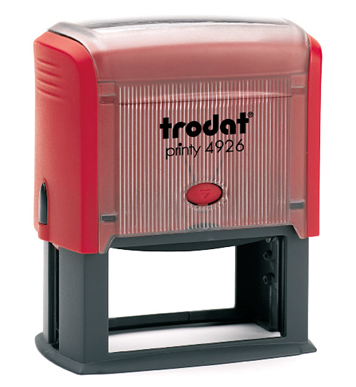 Оснастка для штампа 75 Х 38мм., пластик. 4926 , син. Trodat - фото 1