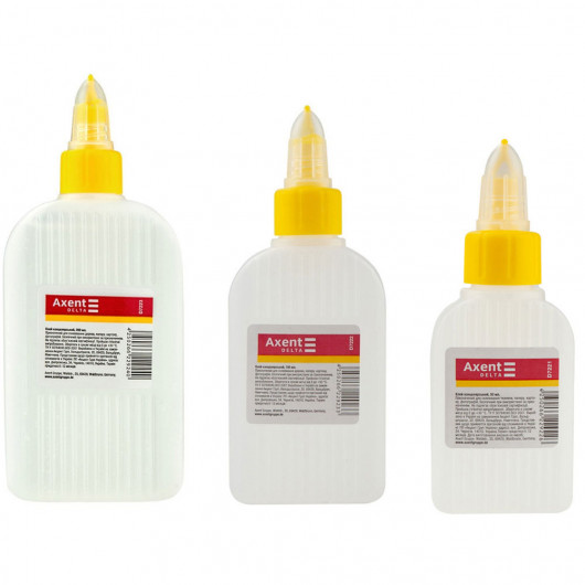 Клей силикатный с колпачком-дозатором, 200мл. D7223 Axent - фото 3