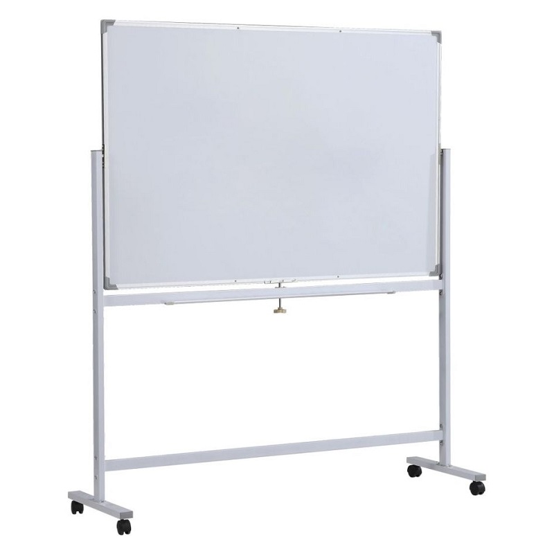 Доска белая магнитная сухостираемая оборотно-мобильная, 90х150 см, мобильная Axent - фото 2