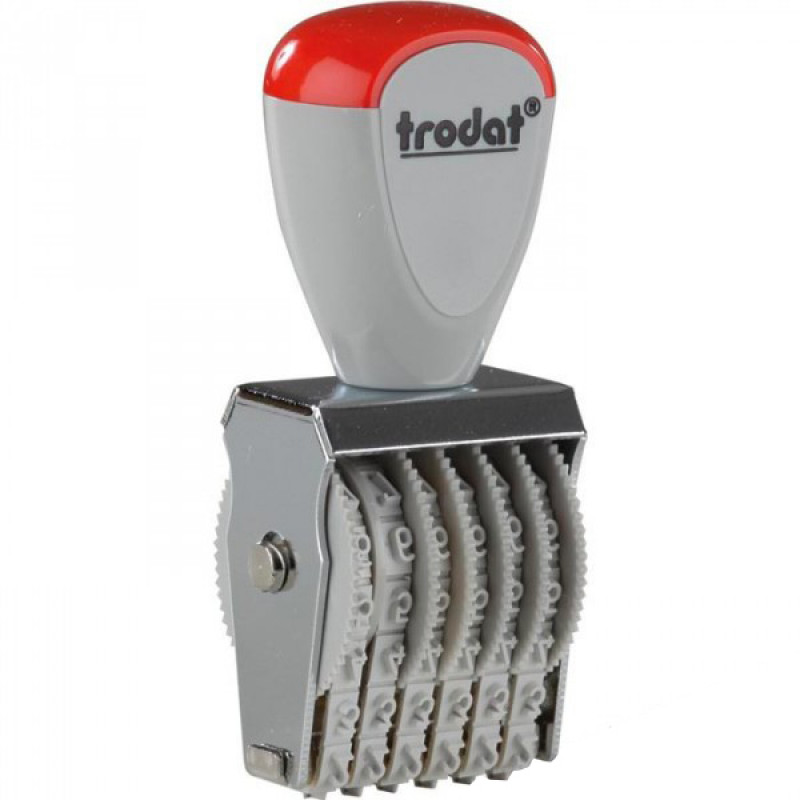 Нумератор 6-разрядный 7мм., ленточный Trodat - фото 1