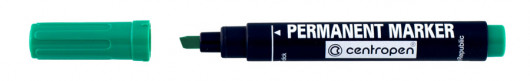 Маркер перманентный, клиновидное острие 1-4,6мм. 8576, зелен. Centropen - фото 7
