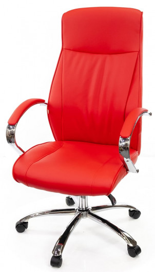 Кресло для руководителя Дрим CH ANF, красн. АКЛАС - фото 5