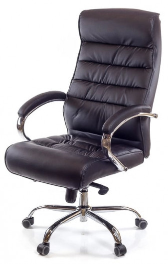 Кресло для руководителя Камиль CH MB, кожзам, беж. АКЛАС - фото 3