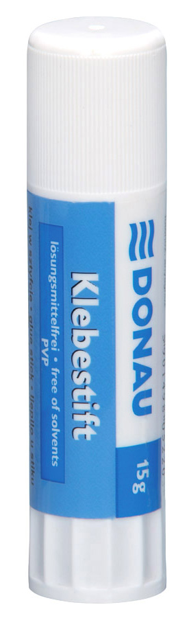 Клей-олівець PVP, 15гр. DONAU - фото 1