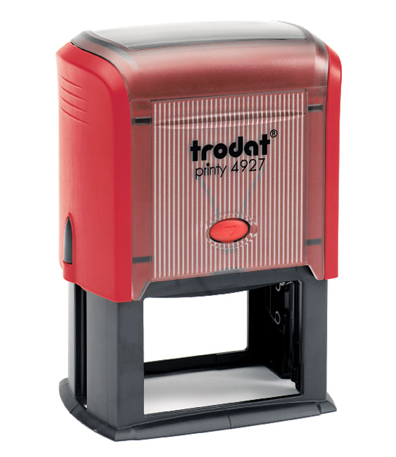 Оснастка для штампу пластикова 60х40мм., 4927, черв. Trodat - фото 1