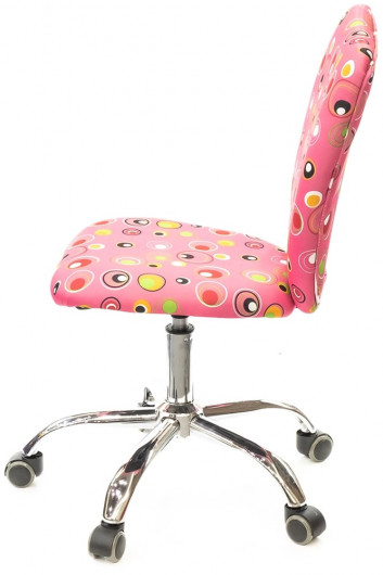 Кресло Детское поворотное Кеви CH TILT, розов. АКЛАС - фото 3