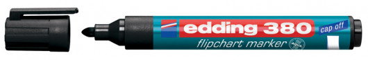 Маркер для флипчарта (по бумаге) кругл. острие 380 1,5-3мм., набор 4шт./уп. Edding - фото 8