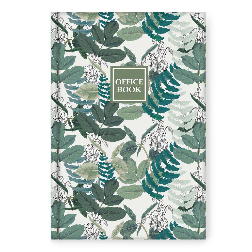 Тетрадь-алфавитка А4 (203*288мм.), 200л. (400стр.), твердая лам. обл. 