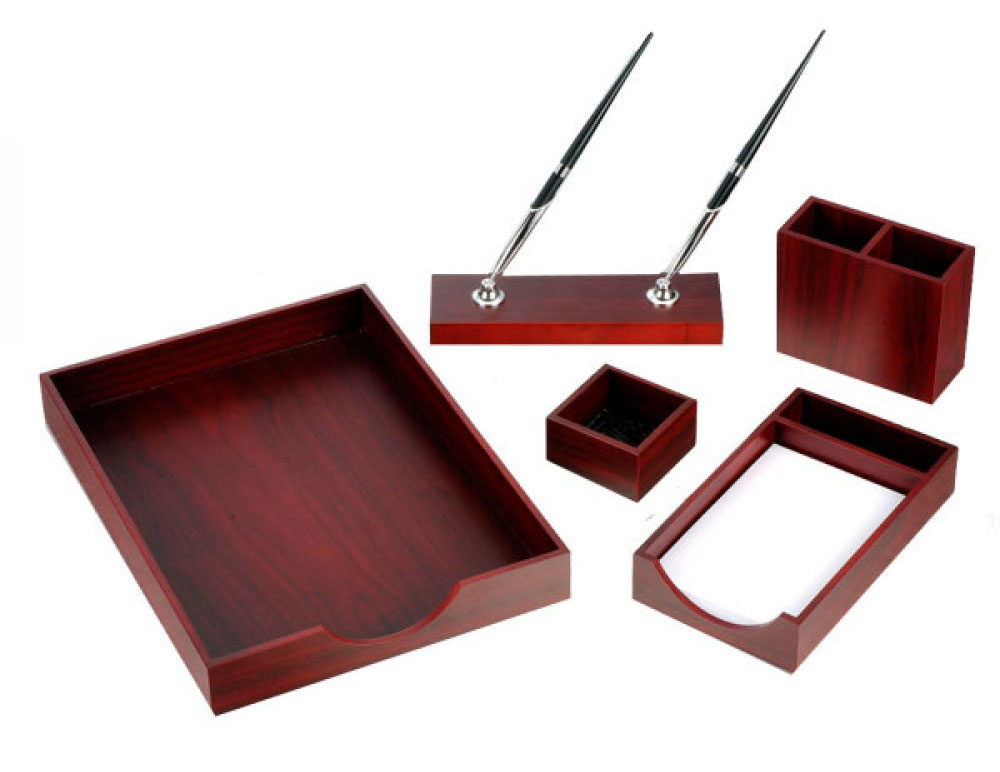 Набір настільний з дерева 5 предметів NOWADAY, 