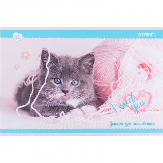 Тетрадь для рисования, 12 л., скоба, софт тач + УФ лак, RH Kite - фото 10