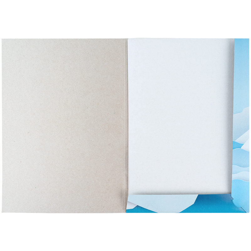 Картон белый односторонний А4 (10 л), папка, Kite Kite - фото 8