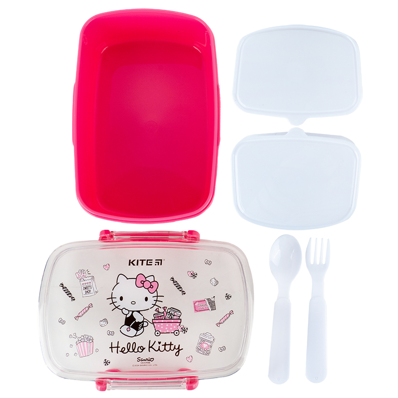 Ланчбокс з наповненням 750 мл, Hello Kitty-2 (HK24-181-2) Kite — фото 6