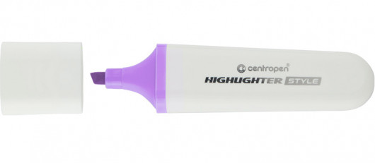 Маркер текстовий Highlighter Style 6252, 1-4,6мм., пастель, лілов. Centropen — фото 4