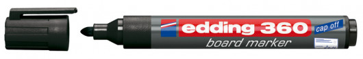 Маркер для досок круглое острие 360 1,5-3мм., черн. Edding - фото 5