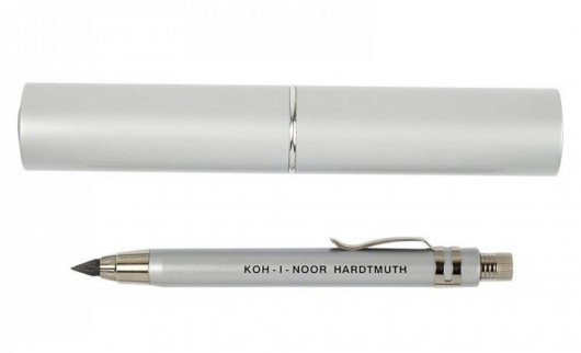 Карандаш цанговый 5,6мм. HARDTMUTH 5359, металлический корпус, с футляром Koh-i-noor - фото 9