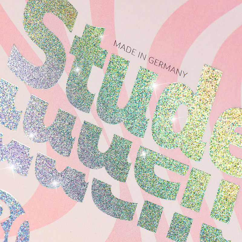 Колледж-блок А4 Premium, клетка, 80 листов, Happy Hippie, розов. Brunnen - фото 4