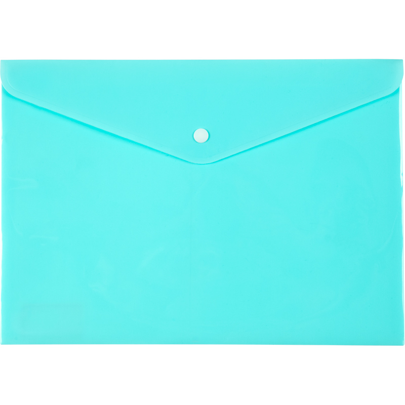 Папка на кнопке, А4, Pastelini, мятная Axent - фото 1