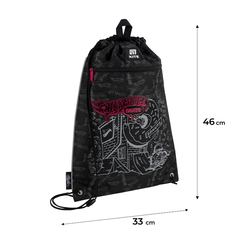 Сумка для обуви Kite 601M «Hot Wheels»-2 Kite - фото 4
