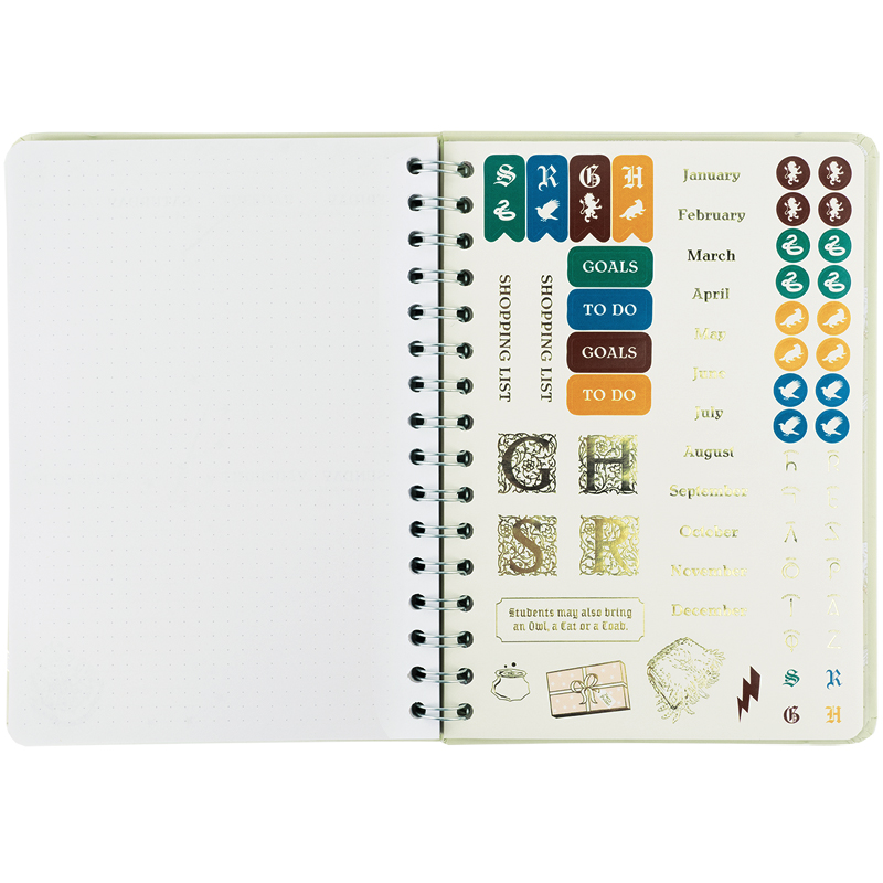 Щоденник на спіралі, тверда обкладинка, Harry Potter (HP25-438) Kite — фото 9